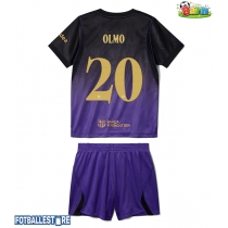 Barcelona Dani Olmo #20 Bortedraktsett Barn 2026-27 Kortermet (+ Korte bukser)